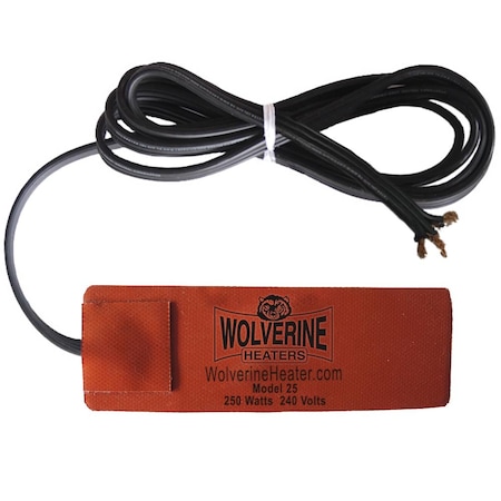 Zerostart Silicone Pad, Adhesive - 250W, 240V, 2A - 6-3/4in. 17.2 Cm X 2-3/4in. 7 Cm 3400090